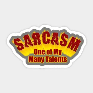 Sarcasm Sticker